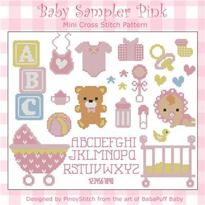 (image for) Baby Sampler Pink